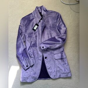 Rag & Bone Velvet Purple Set